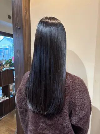 ロング まゆ/髪質改善 ストレート/スパ🫧のヘアスタイル