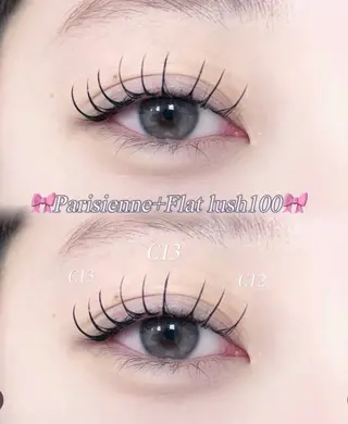 マツエク・マツパ 🩶Serena🩶 大阪梅田／束感まつ毛のマツエク・マツパデザイン