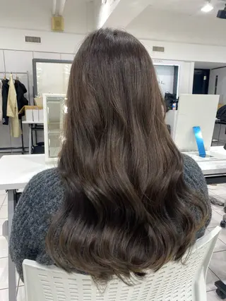 カラー RISA ♡/のヘアスタイル