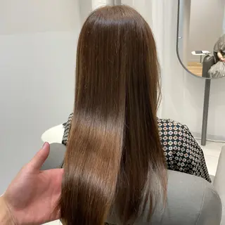 セミロング 🥀似合わせ🥀 柔らかカラー・タイトのヘアスタイル