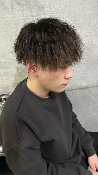 ショート パーマ メンズ 藤井優大 店舗異動しましたのその他イメージ