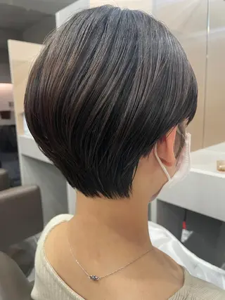 ショート カラー 吉田一輝 外国人パーマのヘアスタイル