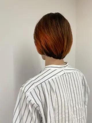 カラー メンズ ⭐️当日OK⭐️ 岩田峻のヘアスタイル