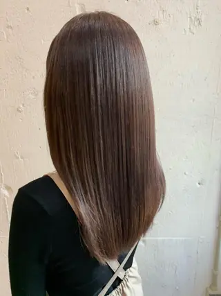 セミロング カラー 💛丁寧さNo.🥇 🧸片山智裕💛のヘアスタイル