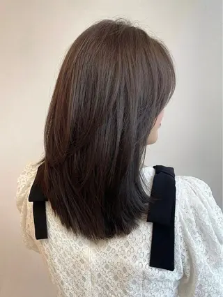 ミディアム カラー 村上｜髪質改善 プロデュースのヘアスタイル