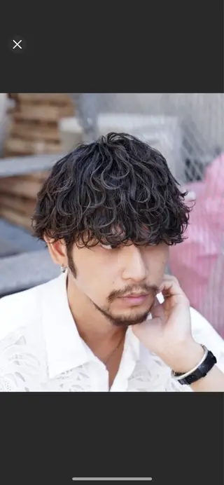 パーマ メンズ fifth栄|波巻き 職人🌀ゆうとのヘアスタイル