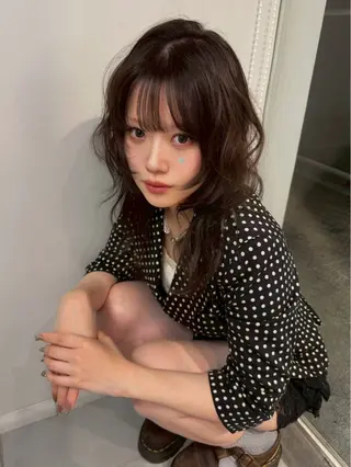 セミロング ‎🤍髪質改善‎🤍 ‎ViVIE🤍のヘアスタイル