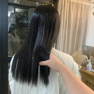 ロング カラー ヘアアレンジ あおい 🍒暖色カラーのヘアスタイル