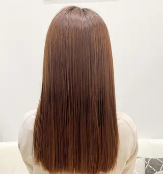 ミディアム カラー パーマ 堀井 凌平のヘアスタイル
