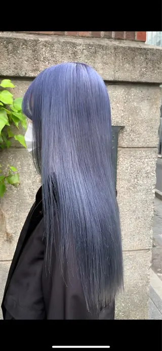 ロング カラー れい🫧 ハイトーン特化のヘアスタイル