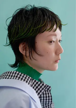 ショート カラー 原田 穂真のヘアスタイル