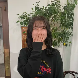 ロング 高原 優のヘアスタイル