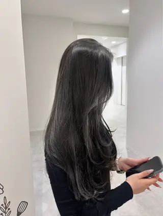 カラー ダブルカラー🫐 /まゆ🎀のヘアスタイル