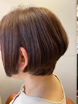 ショート カラー liL  hair サトウリョウタのヘアスタイル