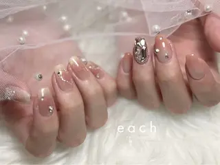 ネイル 𝐞𝐚𝐜𝐡 nanami🩰のネイルデザイン