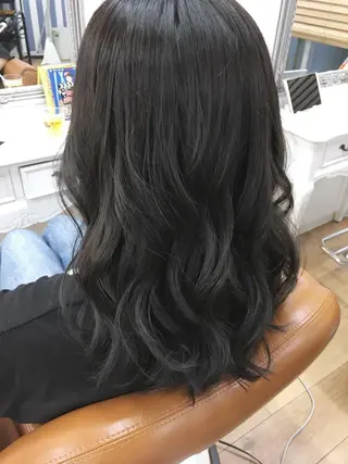 セミロング カラー noa  ノアのヘアスタイル