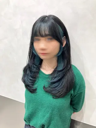 ロング カラー 💖ブリーチなし透明 感💖ASAHIのヘアスタイル