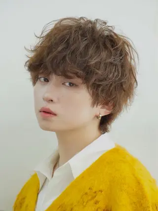 ショート パーマ メンズ 11.12月限定割引 fifth前比嘉💥のヘアスタイル