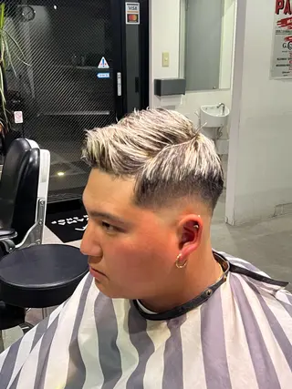 ショート メンズ 朝陽 ／メンズヘア特化のヘアスタイル