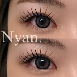 マツエク・マツパ Nyan. 【桜川】のマツエク・マツパデザイン