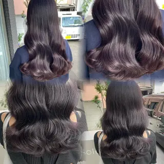 ロング カラー ブリーチなしカラー kana🐱のヘアスタイル