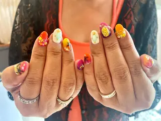ネイル ♡ビジュール♡ NAIL &まつ毛のマツエク・マツパデザイン