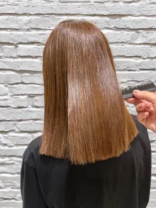 セミロング 秋山 空澄のヘアスタイル