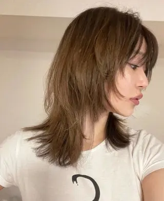 ミディアム Manaka ☺︎のヘアスタイル