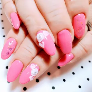 ロング ネイル sweet pico 住吉のネイルデザイン