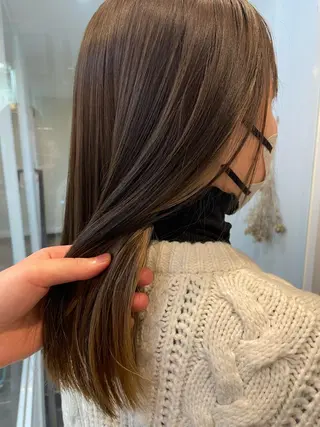 カラー silk🕯 hikaruのヘアスタイル