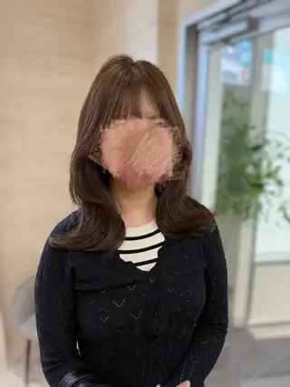 ミディアム Zina 熊本店 ワンホン/Juranのヘアスタイル