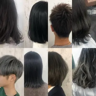 ミディアム カラー パーマ ヘアアレンジ メンズ キッズ ネイル マツエク・マツパ アイブロウ 久木原 ゆりのヘアスタイル