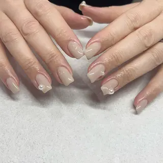 ネイル パラジェルネイル 大人可愛/シンプルのネイルデザイン