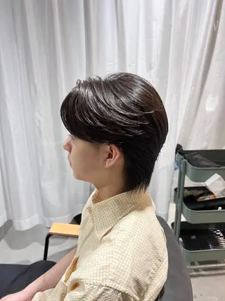 ミディアム パーマ メンズ メンズカットパーマ ✂️ JOYAのヘアスタイル