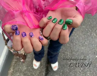 ネイル LAVISH nail salonのヘアスタイル