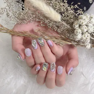 ネイル 🦋ネイルサロン ブラン🌈ゆりのネイルデザイン