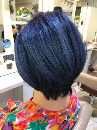 ショート カラー ＡＳＨ大宮/ブリーチ 髪質改善/カラーのヘアスタイル