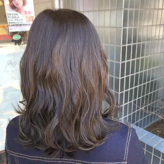 ミディアム カラー ish by fan .代表✂️木谷宏夢のヘアスタイル