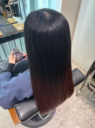 ロング 🌱大森柚紀🐇 うる艶髪🫧のヘアスタイル