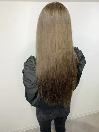 ロング 師藤 達也のヘアスタイル