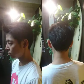 ショート メンズ 岡林 選のヘアスタイル