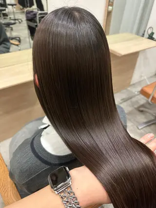 セミロング カラー 👑髪質改善の匠👑 サンジョウ ユウキのヘアスタイル