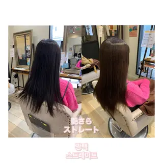 ロング パーマ 艶髪レイヤー上田 紗也🇰🇷💗のヘアスタイル