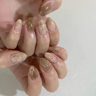 ネイル 新宿ニュアンスネイル makotoのネイルデザイン