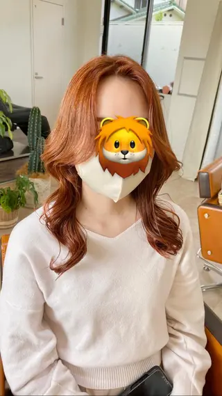 セミロング カラー ヘアアレンジ ひなの .のその他イメージ