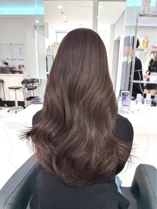 ロング カラー ヘアアレンジ メンズ 小高 咲蘭のヘアスタイル