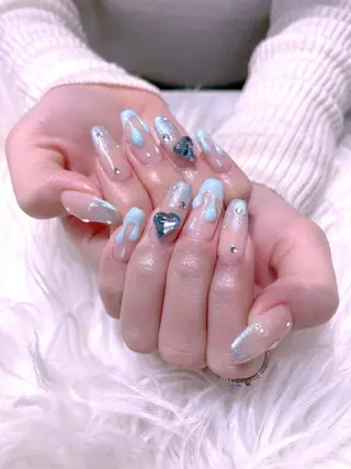 ネイル 長さだし専門店 M2　rikaのネイルデザイン