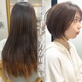 ショート ショート&ボブ井上 菜樹のヘアスタイル