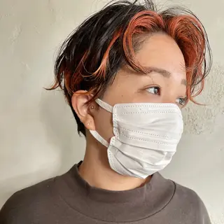 ショート カラー beronica ベロニカのヘアスタイル