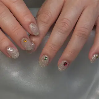 ミディアム S ＆luluのネイルデザイン